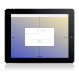 Screenshot emoTouch Nutzeransicht vor Programmstart