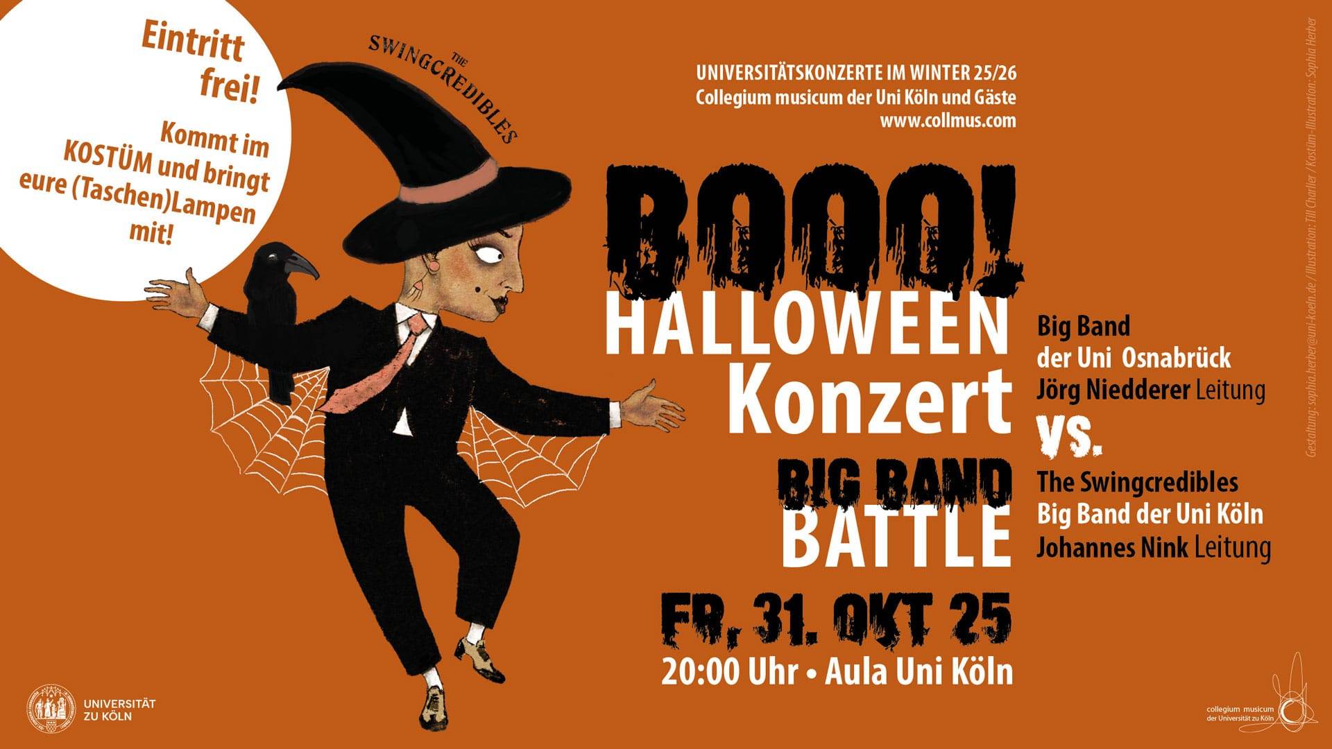 Konzertplakat Halloween Konzert  Konzertplakat Halloween Konzert